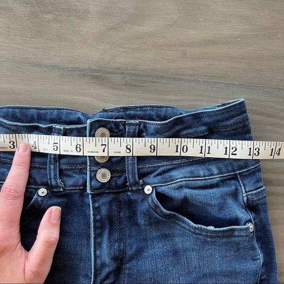 KANCAN Womens Skinny Stratton 3 Button High Rise denim Jean size: 24 - Picture 13 of 13